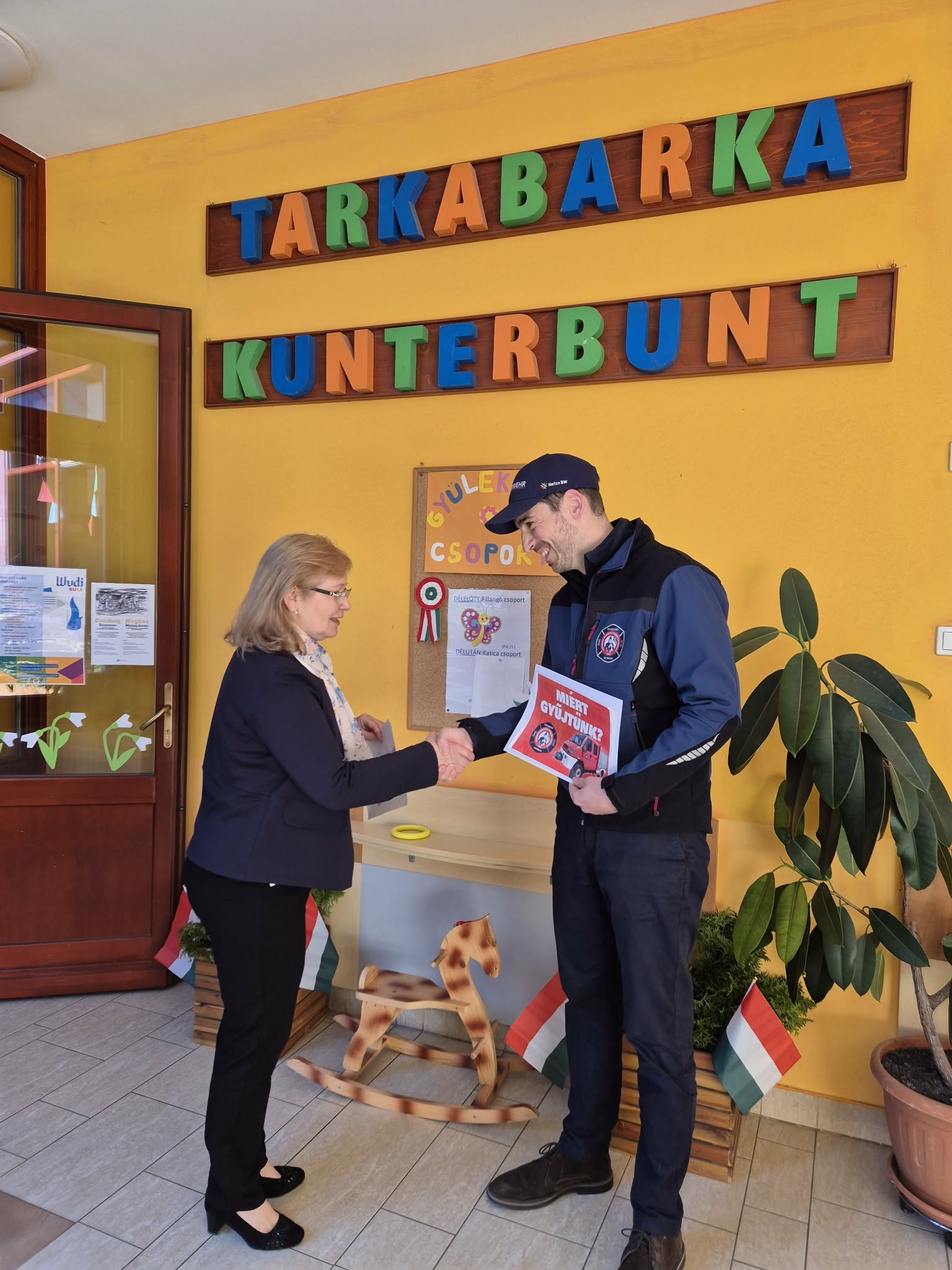 Az óvodai közösség is támogatta a járművünk beszerzését